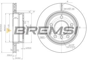 Bremsi CD6831V - BRAKE PADS