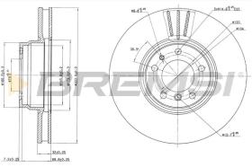 Bremsi CD6832V - BRAKE PADS