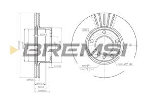 Bremsi CD6834V - BRAKE PADS