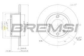 Bremsi CD6840S - BRAKE PADS