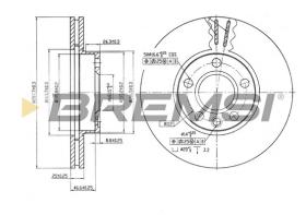 Bremsi CD6846V - BRAKE PADS