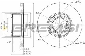 Bremsi CD6853S - BRAKE PADS