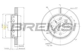 Bremsi CD6854V - BRAKE PADS