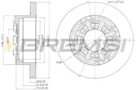 Bremsi CD6858S - BRAKE PADS