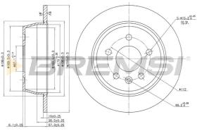 Bremsi CD6861S - BRAKE PADS