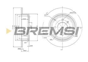 Bremsi CD6869S - BRAKE PADS