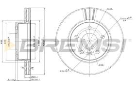 Bremsi CD6873V - BRAKE PADS