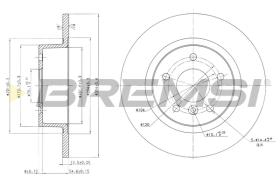 Bremsi CD6874S - BRAKE PADS