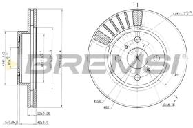 Bremsi CD6881V - BRAKE PADS