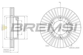 Bremsi CD6882V - BRAKE PADS