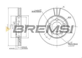 Bremsi CD6927V - BRAKE PADS