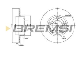 Bremsi CD6929S - BRAKE PADS