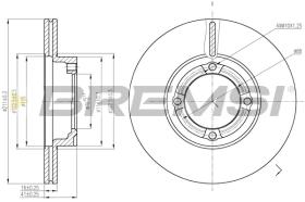 Bremsi CD6941V - BRAKE PADS