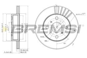 Bremsi CD6948V - BRAKE PADS