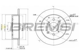 Bremsi CD6950S - BRAKE PADS