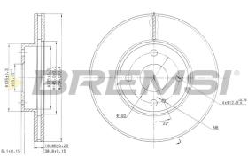 Bremsi CD6975V - BRAKE PADS