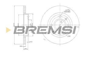 Bremsi CD6995S - BRAKE PADS