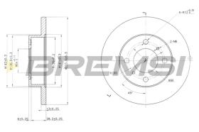 Bremsi CD6998S - BRAKE PADS