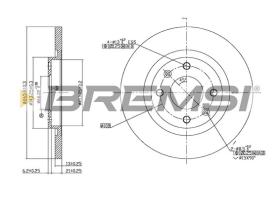 Bremsi CD7000S - BRAKE PADS