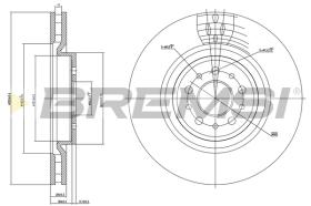 Bremsi CD7001V - BRAKE PADS