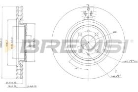 Bremsi CD7002V - BRAKE PADS