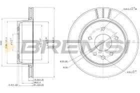 Bremsi CD7004V - BRAKE PADS