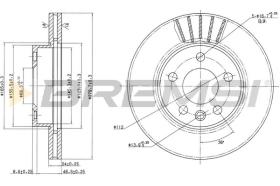 Bremsi CD7010V - BRAKE PADS