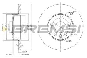 Bremsi CD7011S - BRAKE PADS