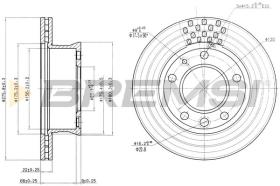 Bremsi CD7013V - BRAKE PADS