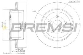 Bremsi CD7026S - BRAKE PADS