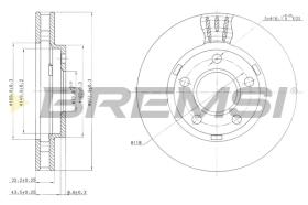 Bremsi CD7030V - BRAKE PADS