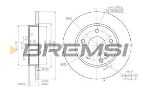 Bremsi CD7034S - BRAKE PADS