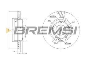 Bremsi CD7035V - BRAKE PADS