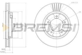 Bremsi CD7039V - BRAKE PADS