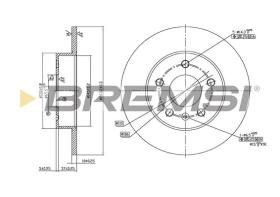 Bremsi CD7044S - BRAKE PADS