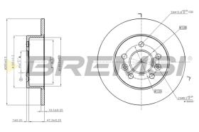 Bremsi CD7056S - BRAKE PADS