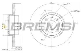 Bremsi CD7070S - BRAKE PADS