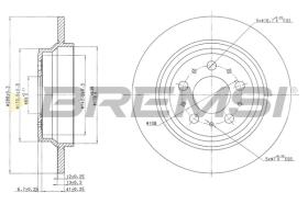 Bremsi CD7079S - BRAKE PADS