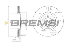 Bremsi CD7080V - BRAKE PADS