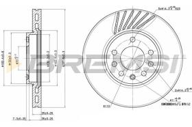 Bremsi CD7082V - BRAKE PADS