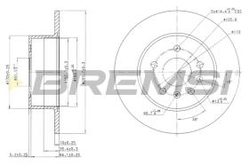 Bremsi CD7083S - BRAKE PADS