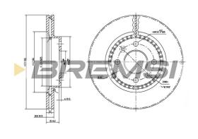 Bremsi CD7096V - BRAKE PADS