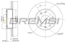 Bremsi CD7100S - BRAKE PADS