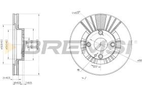 Bremsi CD7105V - BRAKE PADS