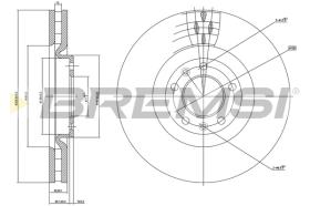 Bremsi CD7114V - BRAKE PADS