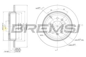 Bremsi CD7115S - BRAKE PADS