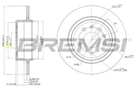 Bremsi CD7116S - BRAKE PADS