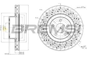 Bremsi CD7120V - BRAKE PADS