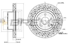 Bremsi CD7121V - BRAKE PADS