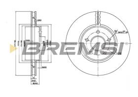 Bremsi CD7125V - BRAKE PADS